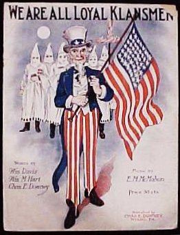 Klan-sheet-music - We are all loyal klansmen