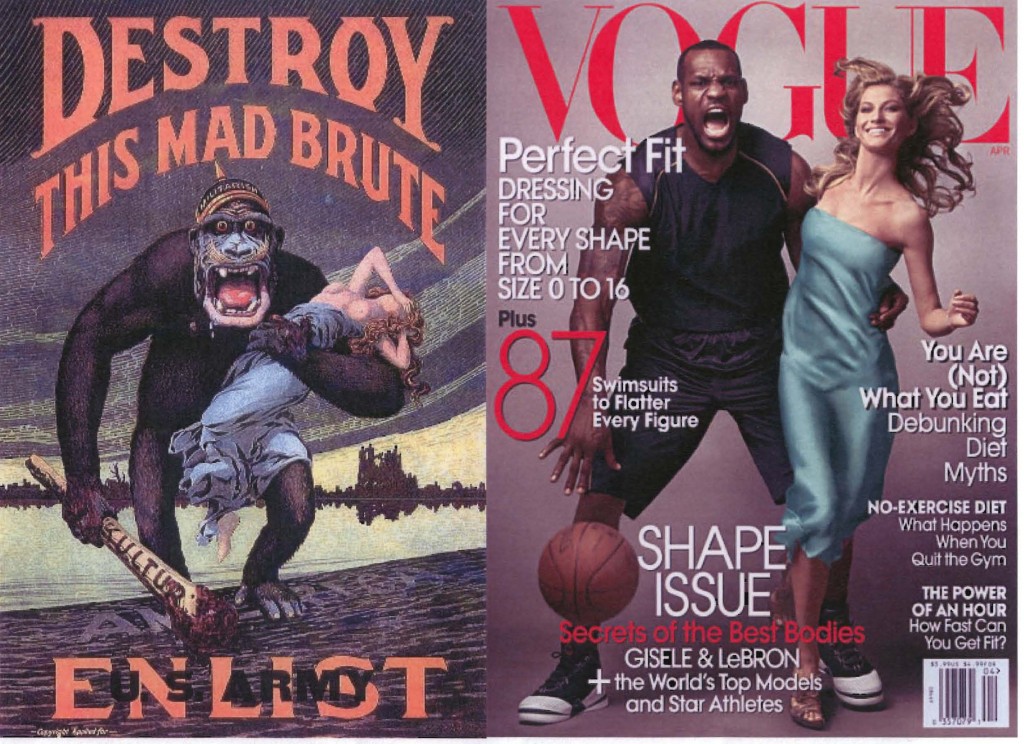 Lebron James on Vogue cover