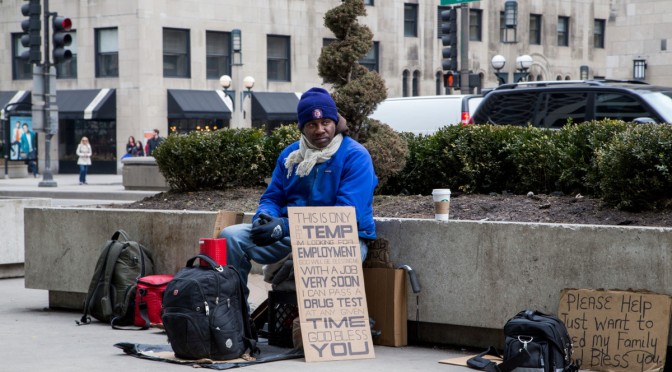 Homeless being Targeted at New Life
