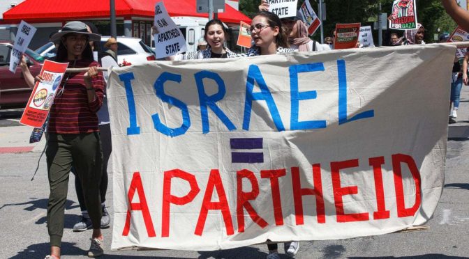 Israel’s apartheid against Palestinians